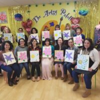 Paint Night First Night Morris County on December 31st