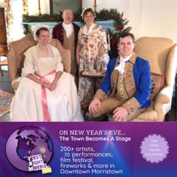 Schuyler Hamilton House Tour at First Night Morris County, December 31st, NJ