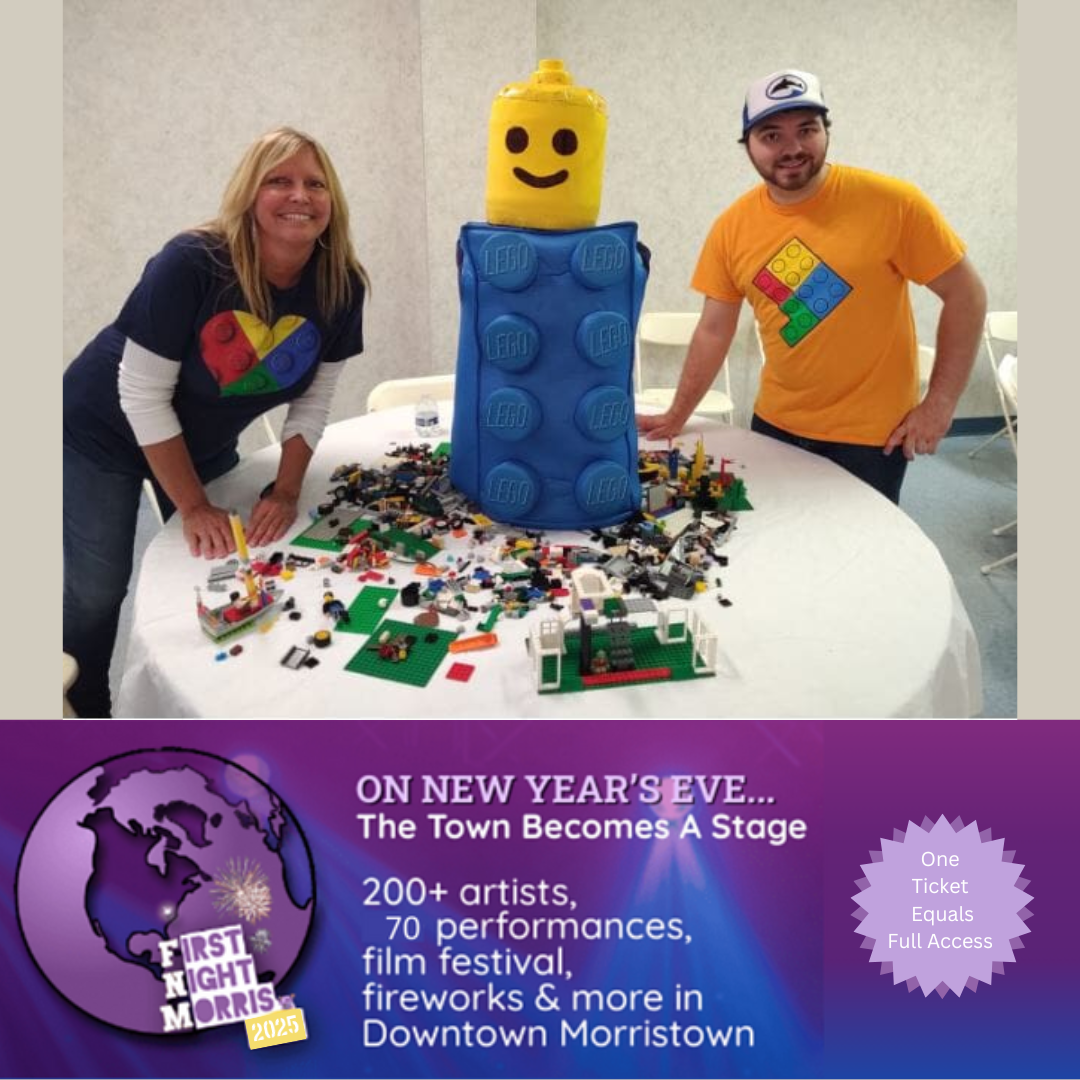 Maniac4Bricks (Fun with LEGOs) at First Night Morris County, December 31st, NJ Maniac4Bricks (Fun with LEGOs) at First Night Morris County, December 31st, NJ