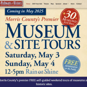 Discover Morris County’s Past at the 16th Annual Pathways of History Tour