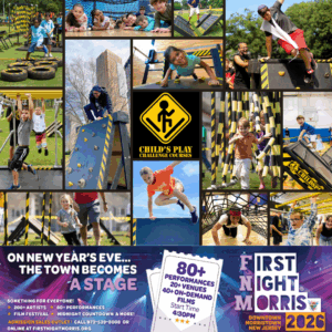 Child's Play Challenge Courses at First Night Morris County, December 31, 2025